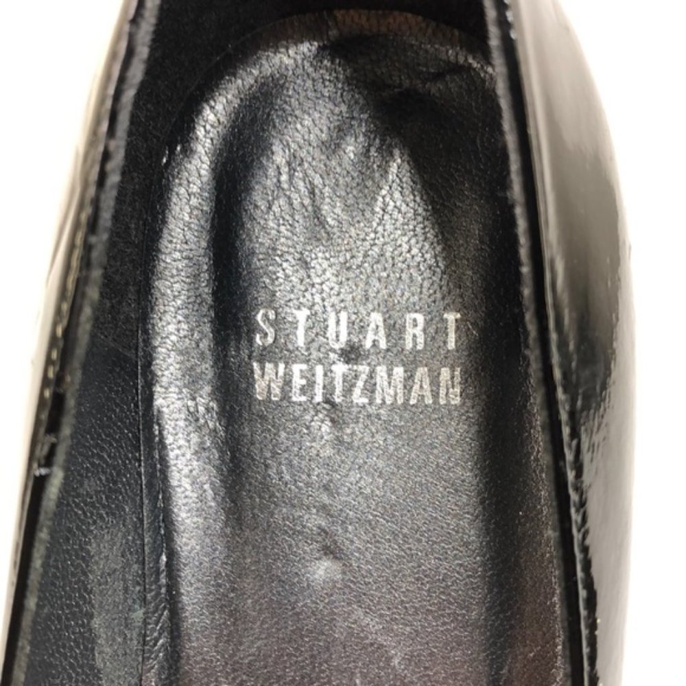 Stuart Weitzman Black Peep Toe Heels - Picture 10 of 10